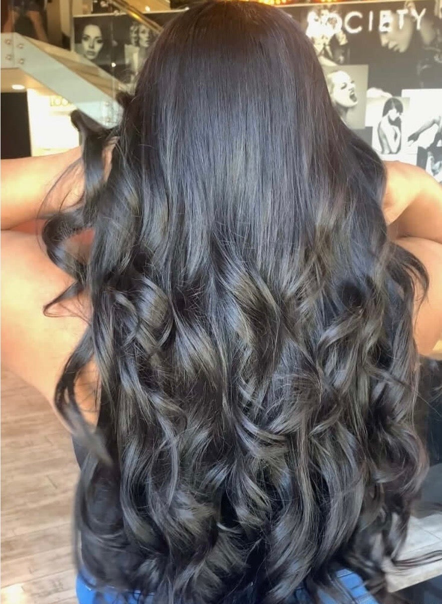 Indian Natural Curl Hair Extensions 24 inch