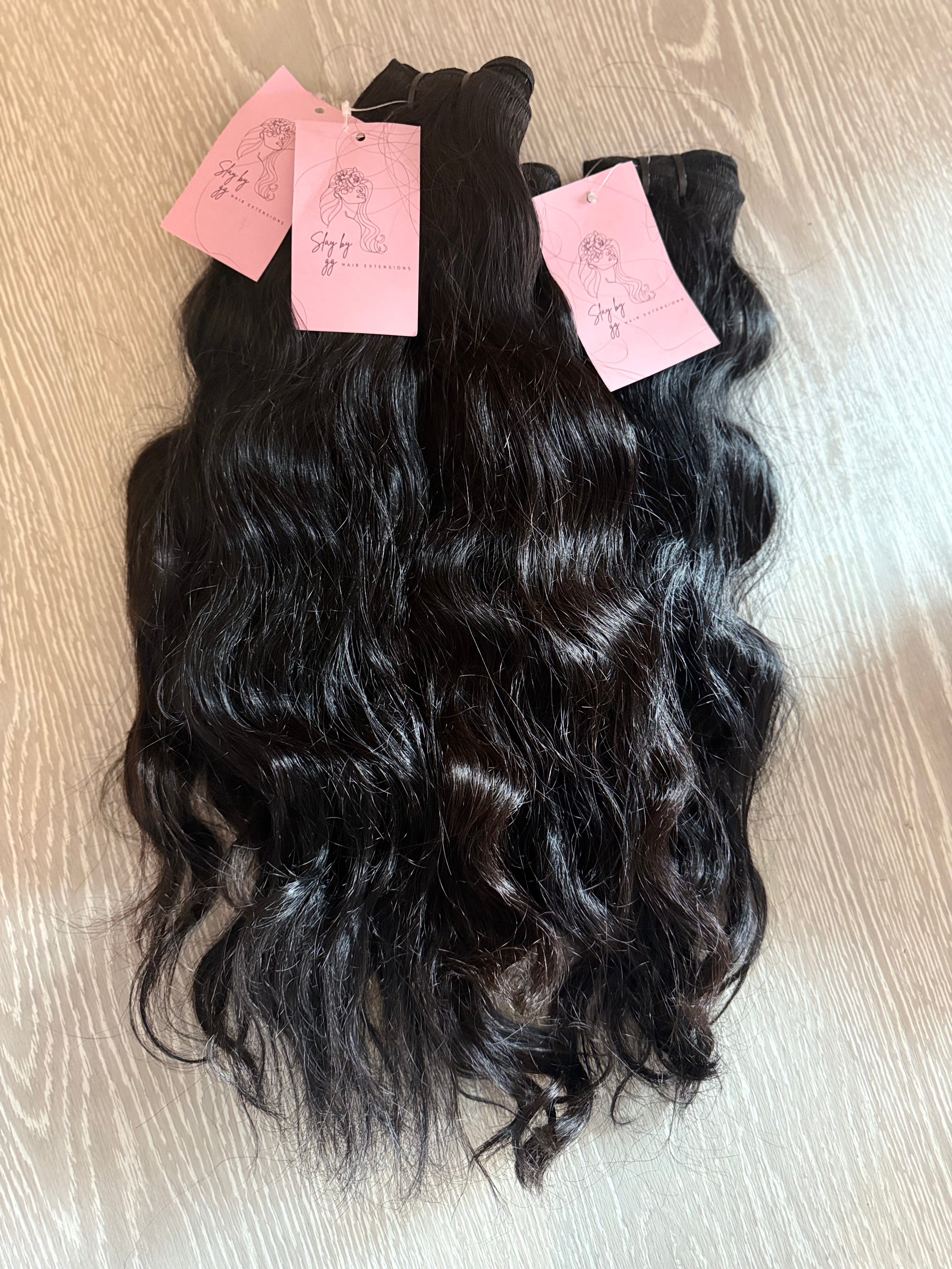 Indian Natural Curl Hair Extensions 20 inch