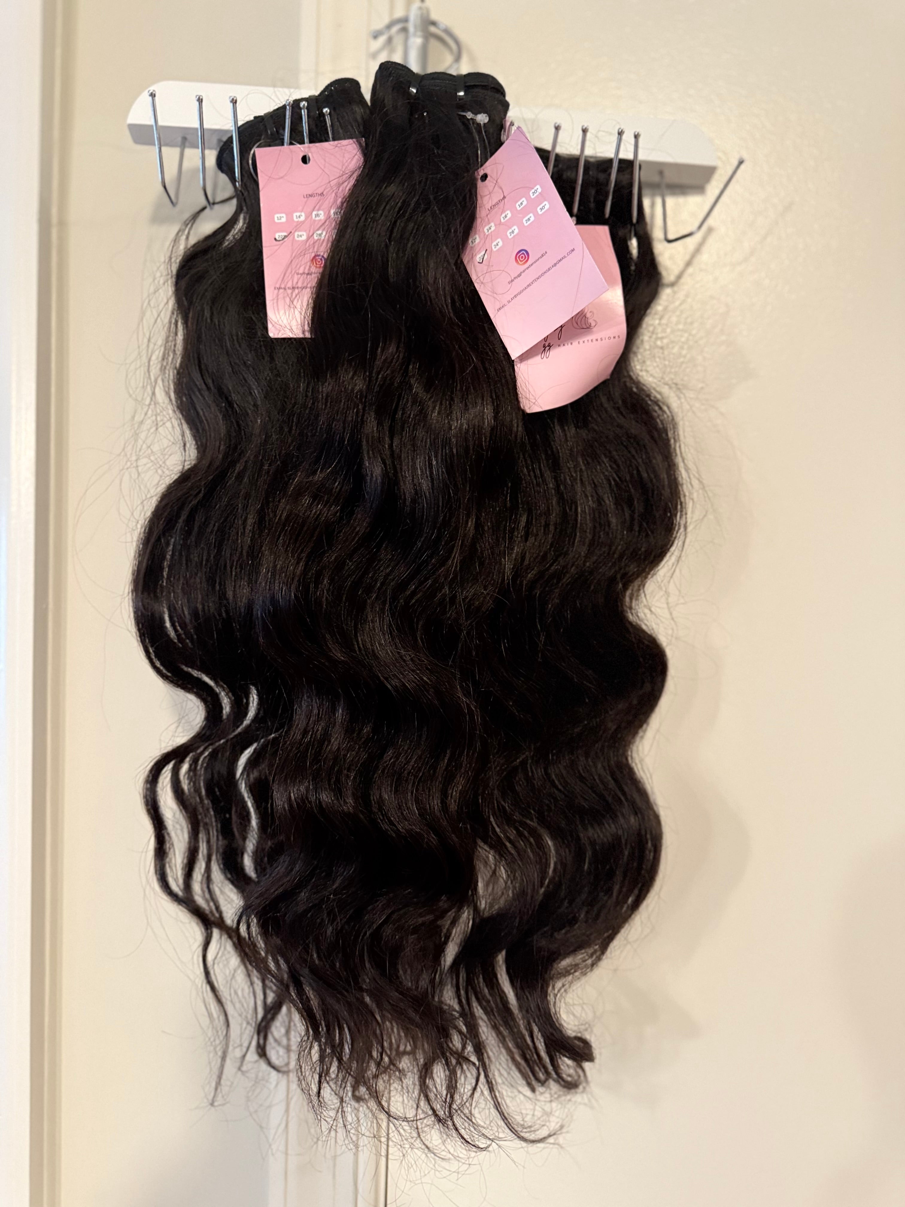 Indian Natural Curl Hair Extensions 22 inch