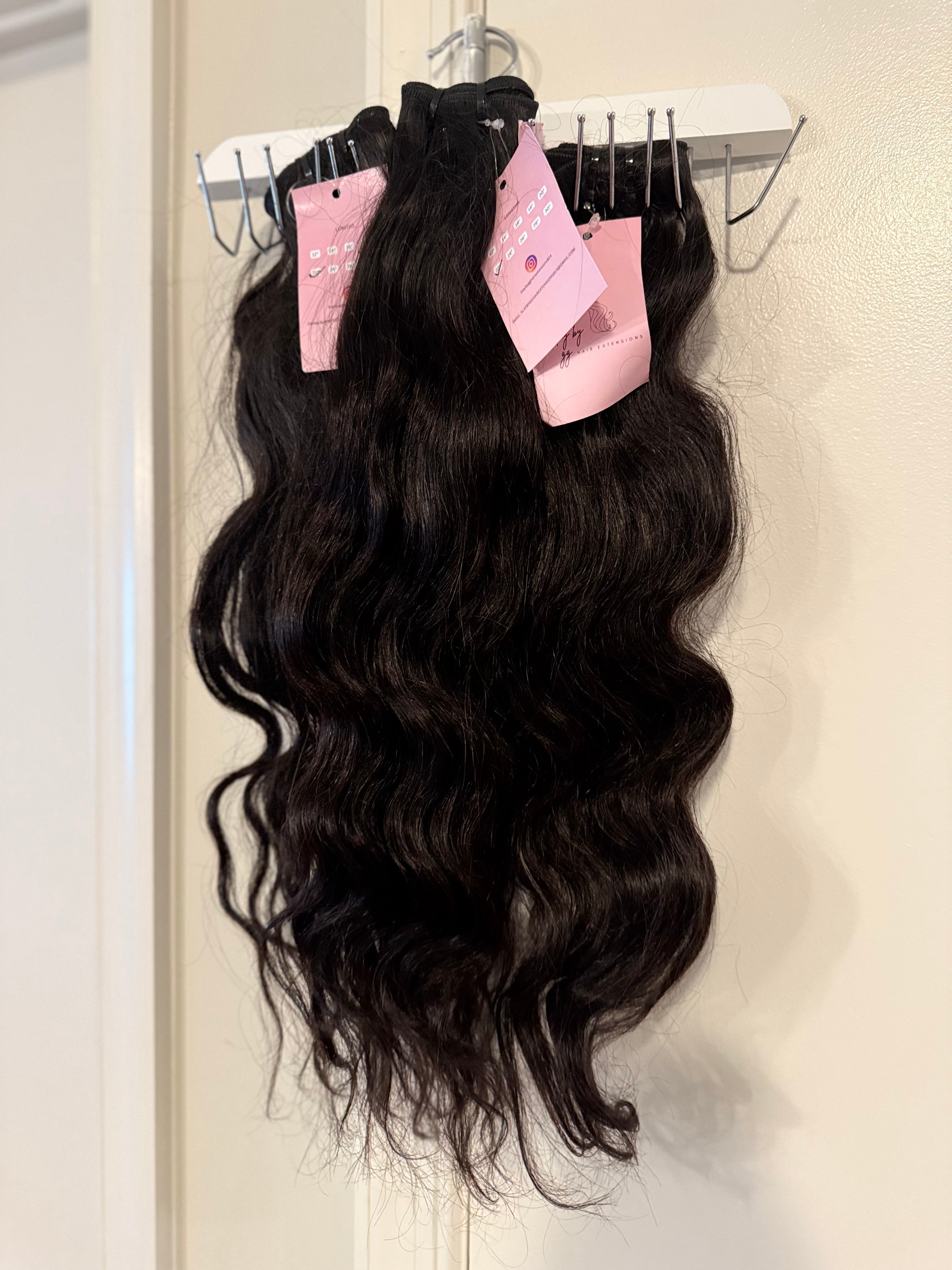 Indian Natural Curl Hair Extensions 22 inch